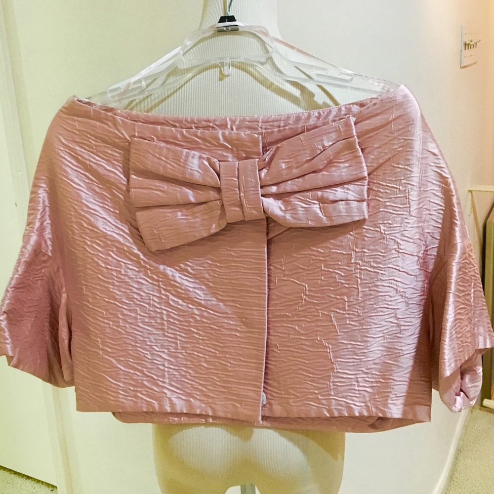 💍SOLD💍 Gorgeous Prada Crop Off Shoulder Cocktail Jacket